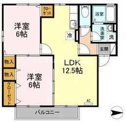 カルティエの物件間取画像